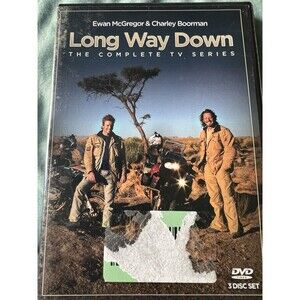 Long Way Down Complete Series (DVD) Ewan McGregor Charley Boorman & New Case